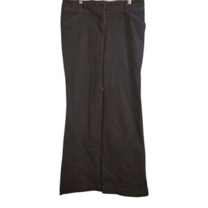 Dana BUCHMAN trousers Jeans Womens Size 12 Blue Wide Leg Trouser